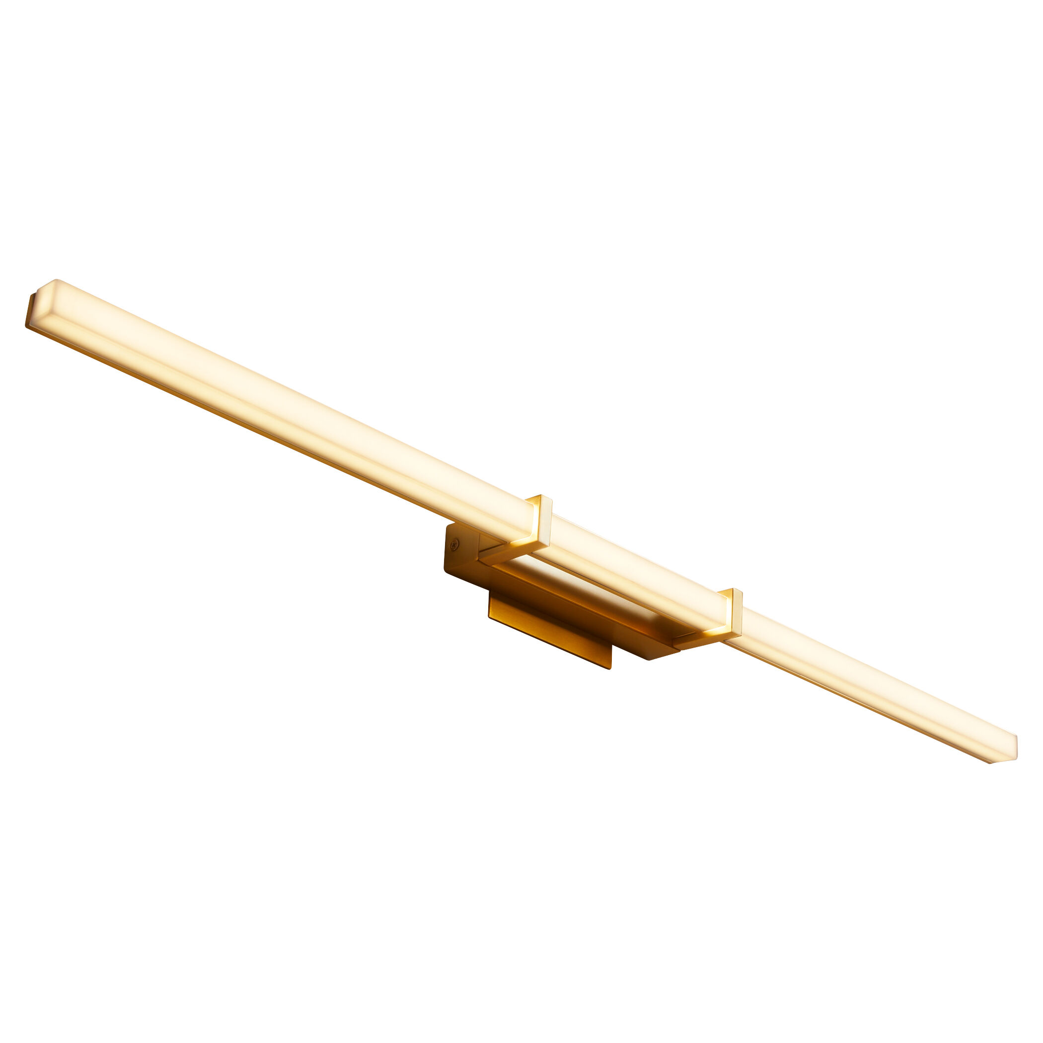 Wand 1 Light 36 inch Aged Brass Vanity Light Wall Light