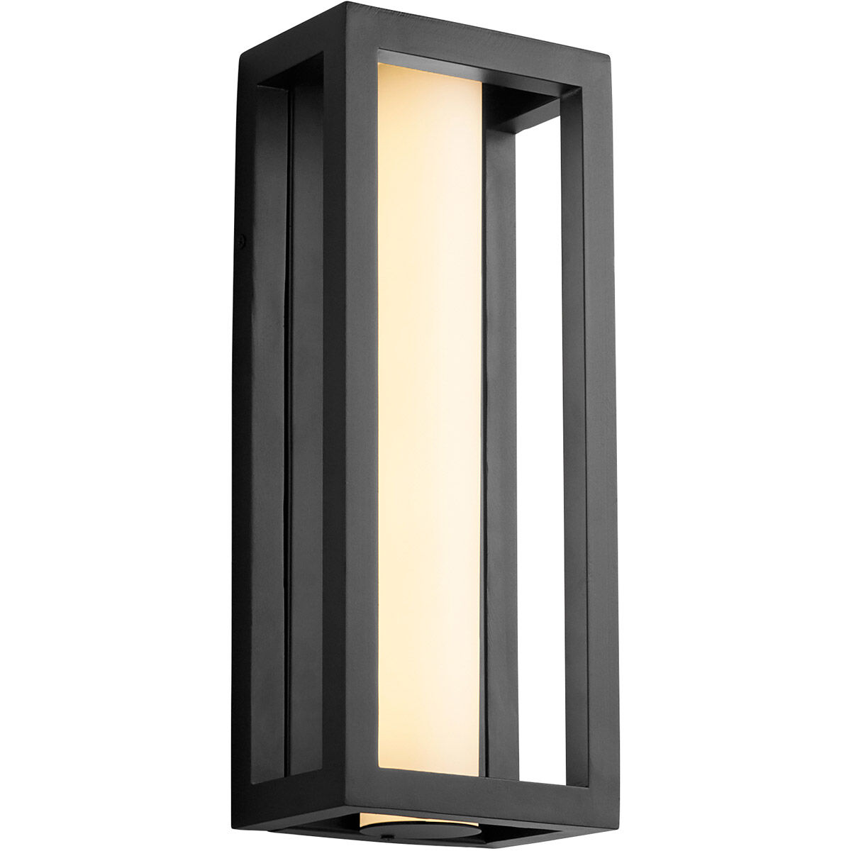 Aperto LED 16 inch Black Outdoor Wall Sconce