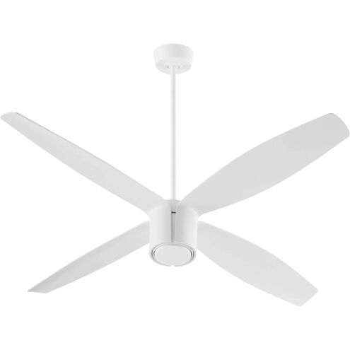 Samaran 60 inch White with Studio White Blades Ceiling Fan
