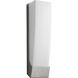 Apollo 1 Light 5 inch Satin Nickel Sconce Wall Light