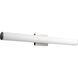Fugit LED 34 inch Satin Nickel Vanity Light Wall Light