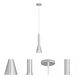 Liberty 1 Light 5 inch Smoke Ombre Pendant Ceiling Light 