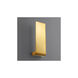 Halo 1 Light 6 inch Aged Brass Sconce Wall Light