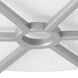 Enorme 1 Light Classic Nickel Fan Light Kit