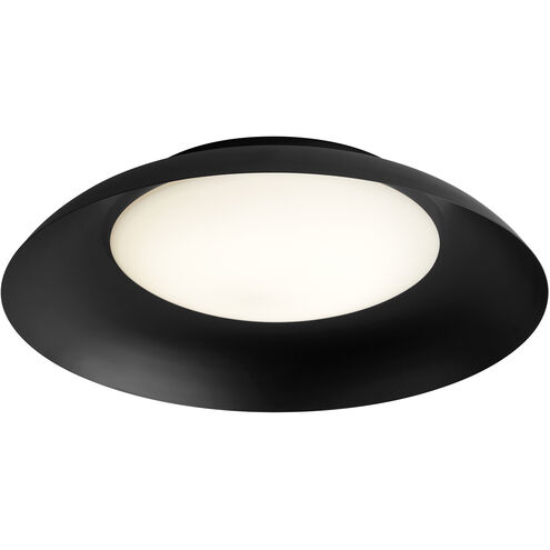 Bongo LED 19.75 inch Black Flush Mount Ceiling Light