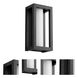Aperto LED 12 inch Black Outdoor Wall Sconce 