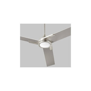 Coda 56 inch Satin Nickel Indoor Fan, Light Kit Sold Separately