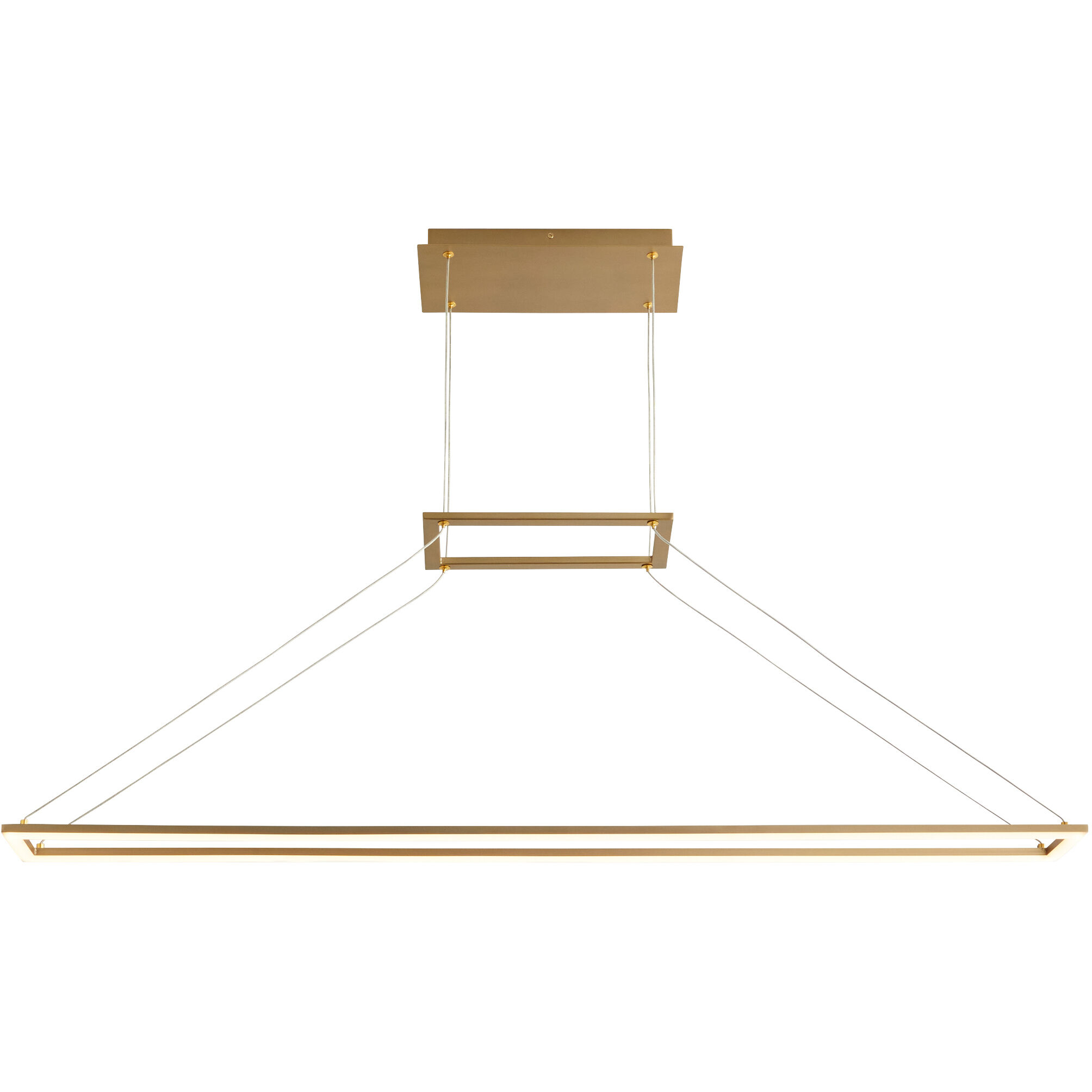 Xanni LED 6 inch Aged Brass Pendant Ceiling Light