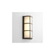 Leda 1 Light 17 inch Oiled Bronze Outdoor Wall Sconce