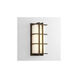 Telshor 1 Light 17 inch Oiled Bronze Outdoor Wall Sconce