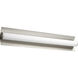 Wave LED 34 inch Satin Nickel Vanity Light Wall Light