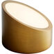 Zeepers 1 Light 4.75 inch Aged Brass Sconce Wall Light