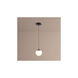 Luna LED 6 inch Oiled Bronze Pendant Ceiling Light in 3000K