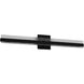 Antares LED 36 inch Black Vanity Light Wall Light