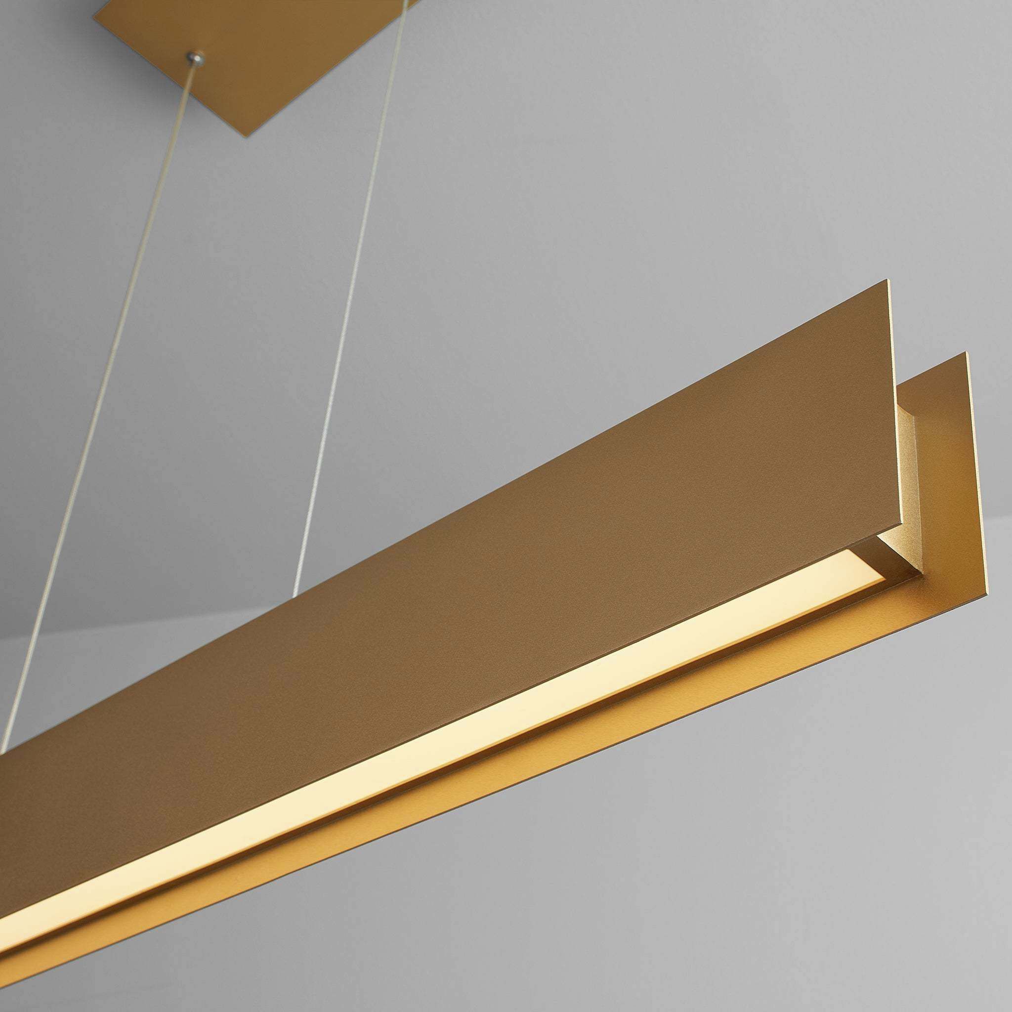 Brio 1 Light 2 inch Powdered Gold Pendant Ceiling Light