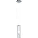 Gratis 1 Light 4 inch Polished Chrome Pendant Ceiling Light