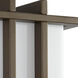 Telshor 1 Light 16.5 inch Oiled Bronze Outdoor Wall Light in Included, 3000K