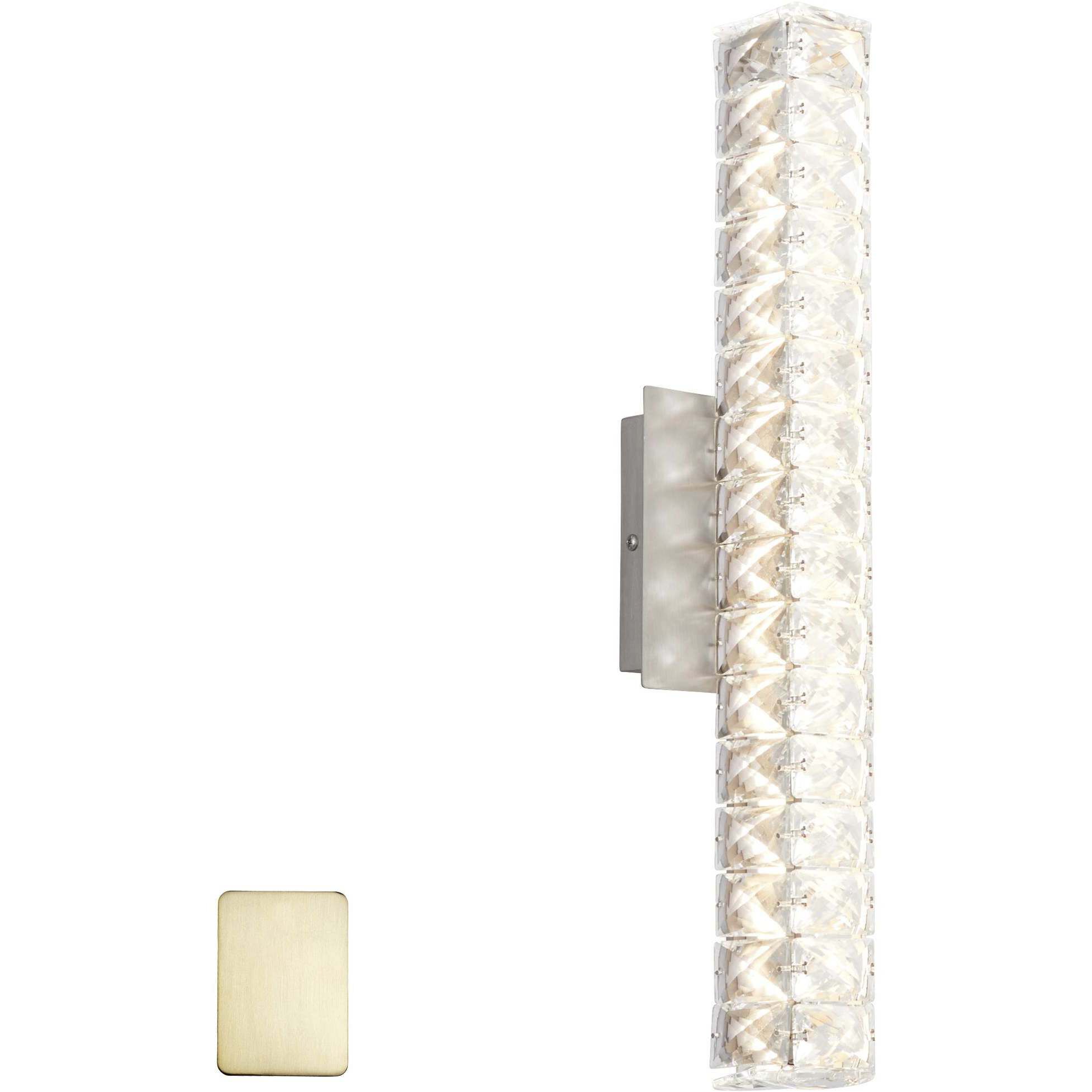 elan 1 Light 20 inch Aged Brass Vanity Light Wall Light