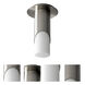 Ellipse LED 6 inch Satin Nickel Flush Mount Ceiling Light