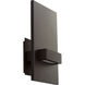 Vela LED 7 inch Oiled Bronze Sconce Wall Light