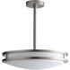 Oracle 2 Light 18 inch Satin Nickel Pendant Ceiling Light