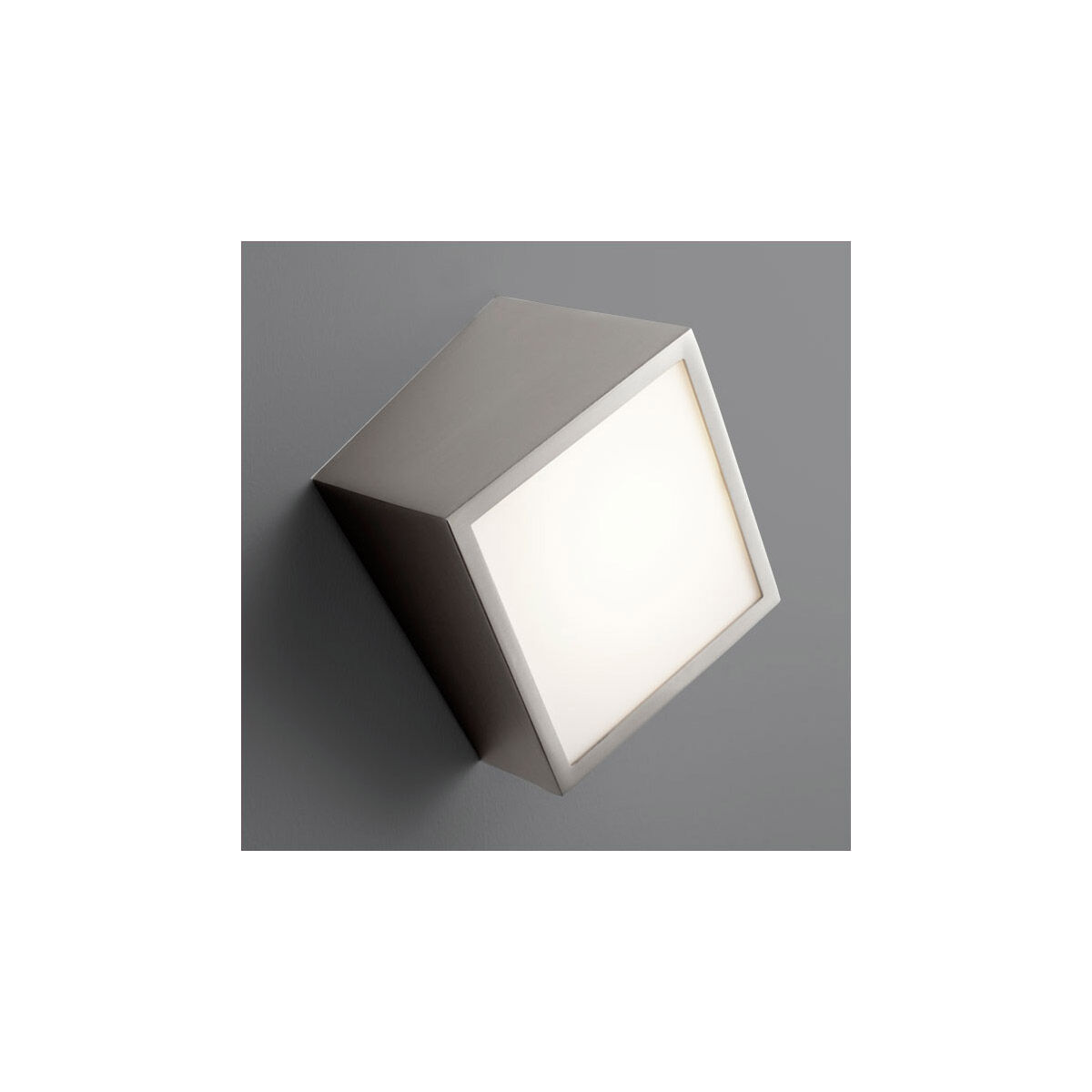 Zeta 1 Light 7 inch Satin Nickel Sconce Wall Light