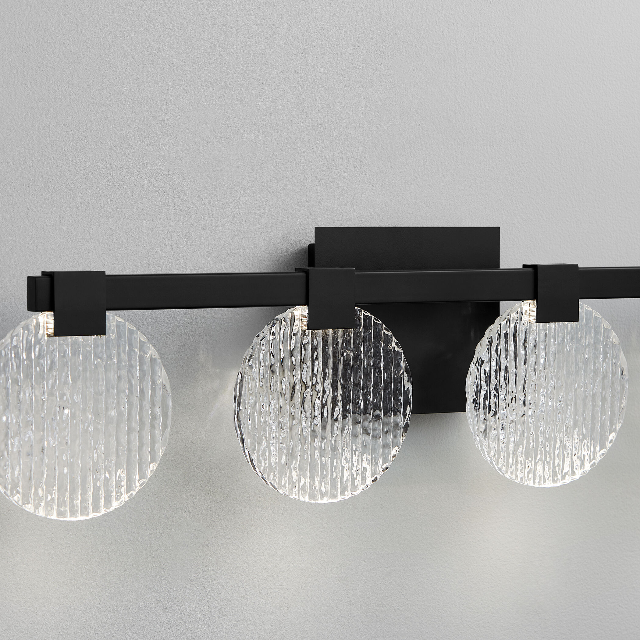 Axiom 4 Light 30 inch Black Vanity Light Wall Light