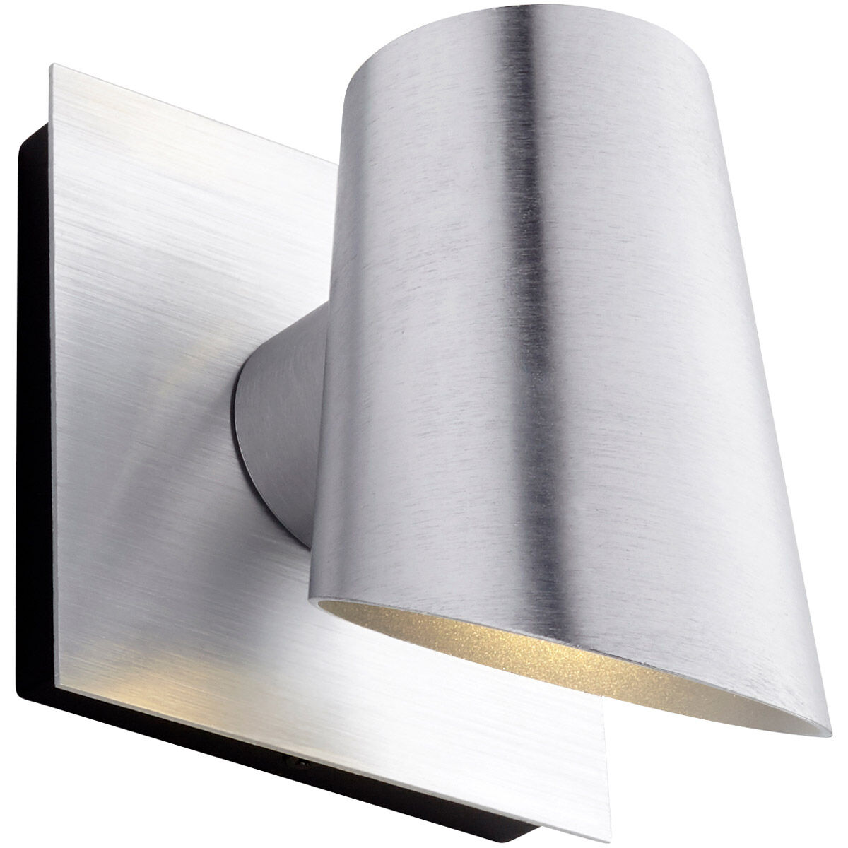Pilot LED 6 inch Brushed Aluminum Outdoor Wall Sconce
