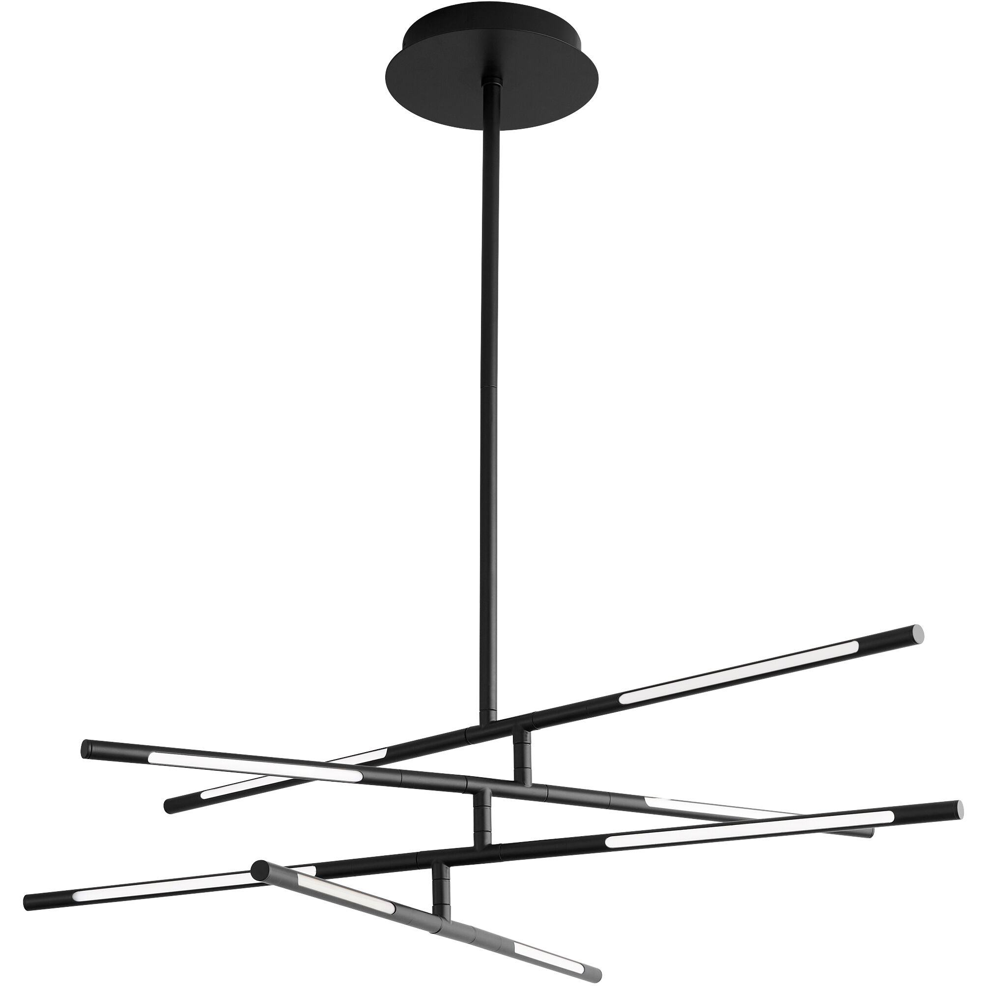 Palillos LED 33 inch Black Pendant Ceiling Light