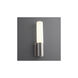 Magnum 1 Light 5 inch Satin Nickel Sconce Wall Light
