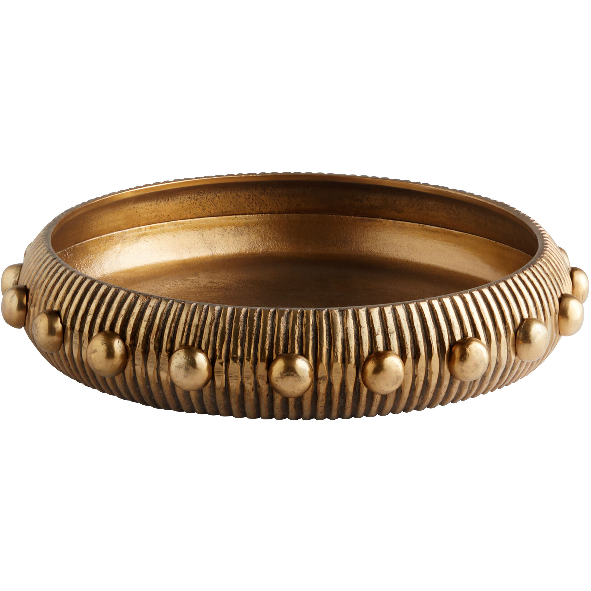 Batten Antique Brass Tray, Small