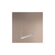 Zepp 1 Light 3 inch Satin Nickel Pendant Ceiling Light