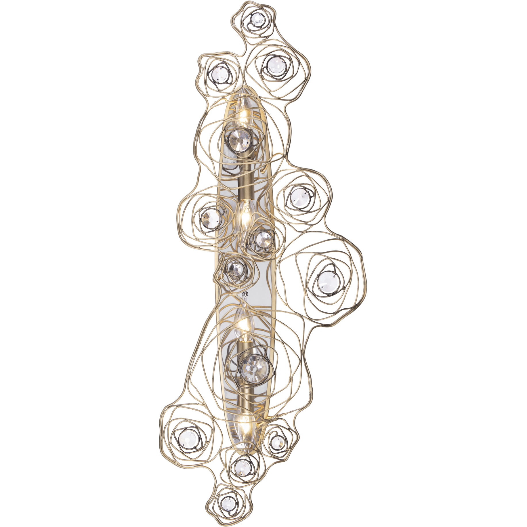 Ethereal Rose Wall Light