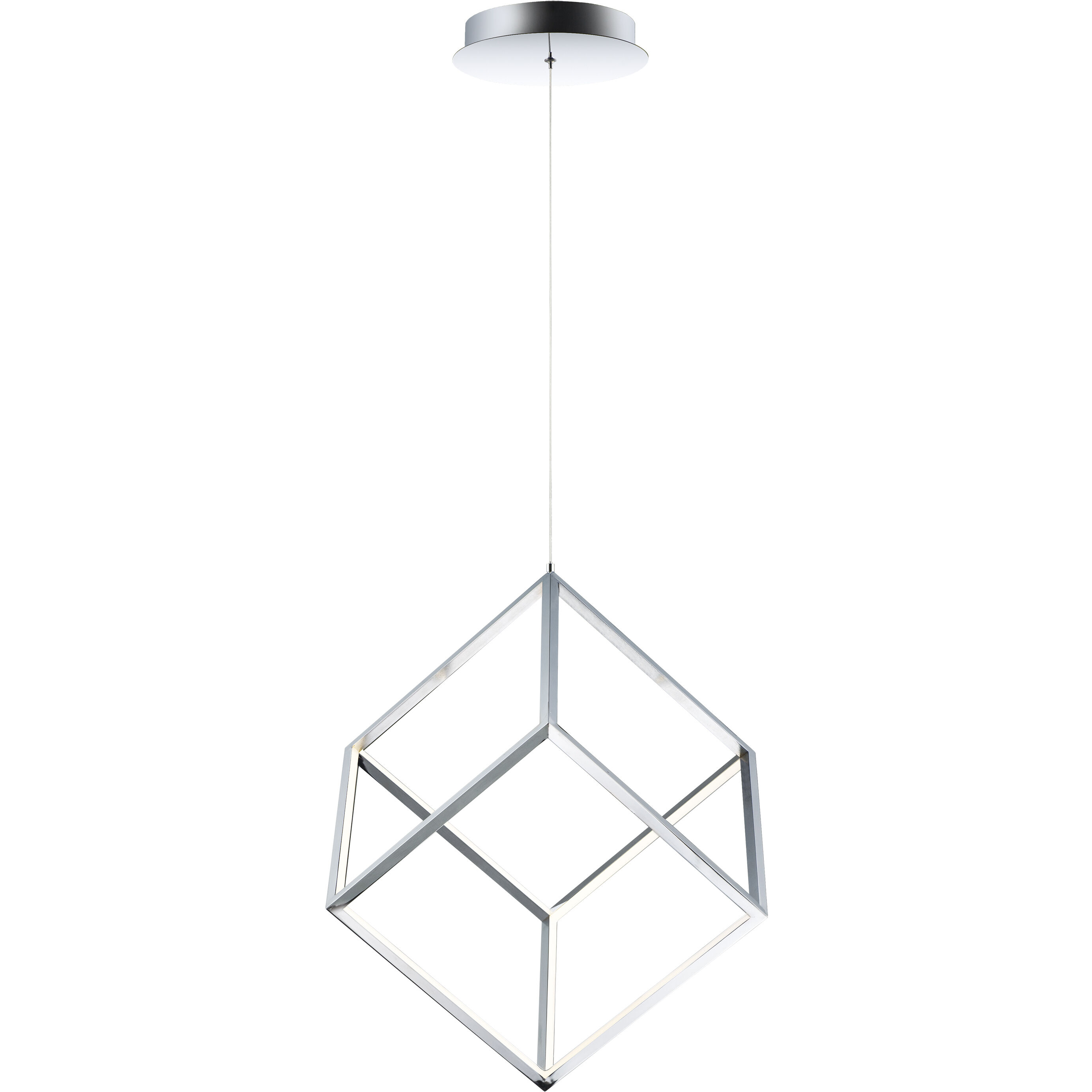 4 Square 1 Light 20.50 inch Pendant
