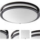 Oracle 1 Light 18 inch Oiled Bronze Flush Mount Ceiling Light