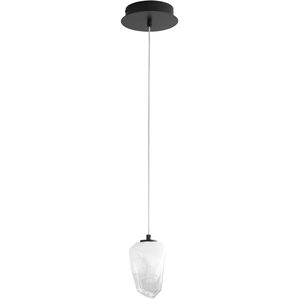 Vivo LED 4.75 inch Black Pendant Ceiling Light