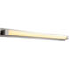 Balance 2 Light 52.75 inch Satin Nickel Vanity Light Wall Light, with Backplate Accessory