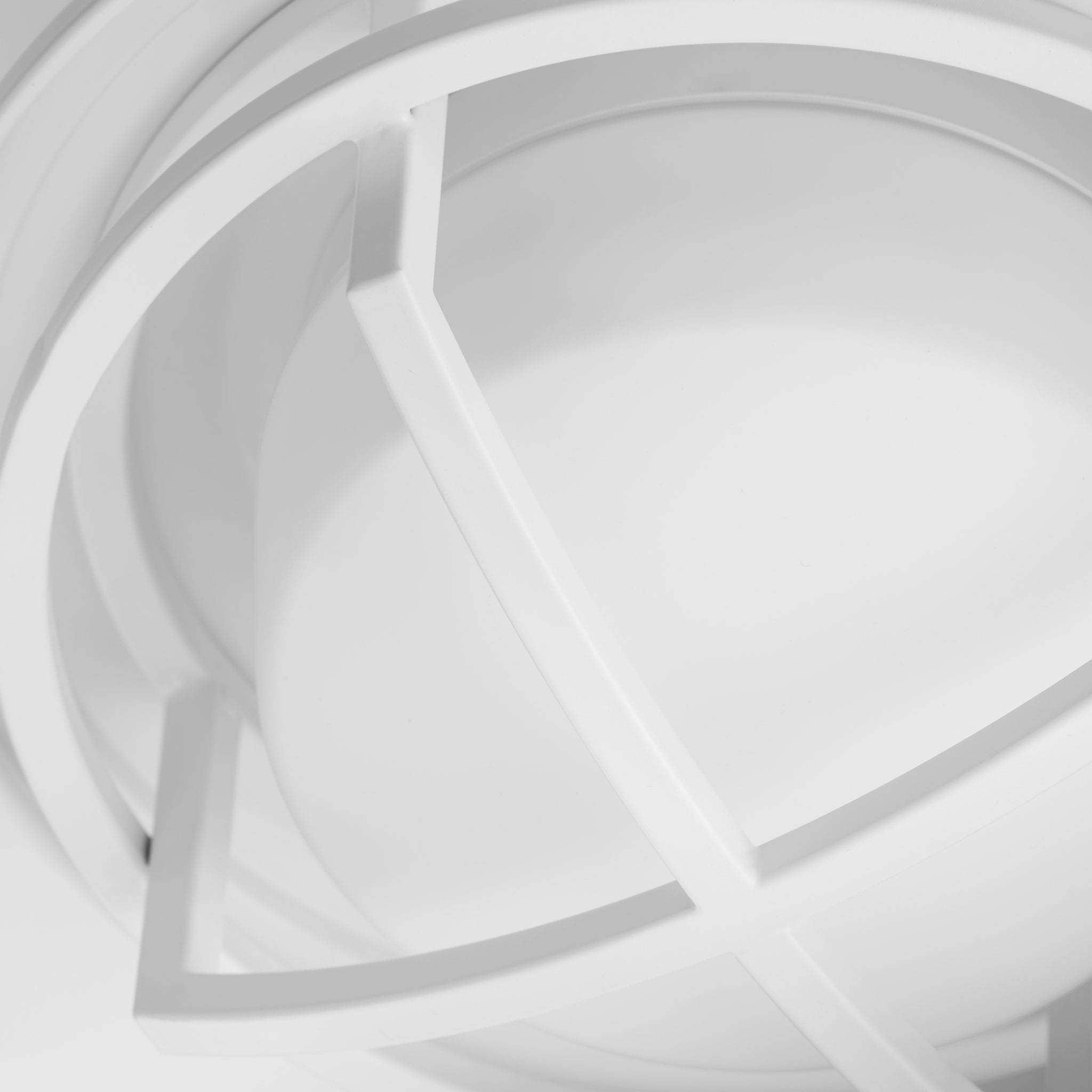 Fleet 1 Light White Fan Light Kit