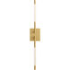 Palillos LED 5.5 inch Aged Brass Sconce Wall Light