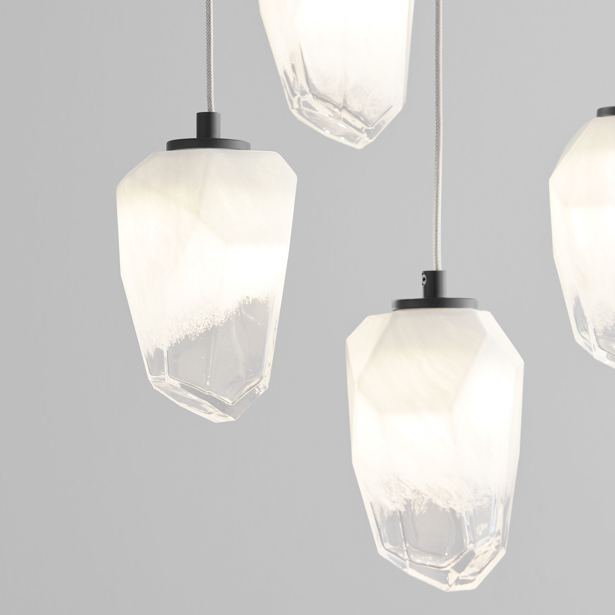 Vivo LED 15.25 inch Black Pendant Ceiling Light