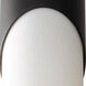 Ellipse LED 6 inch Black Flush Mount Ceiling Light