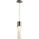 Ellipse LED 4 inch Satin Nickel Pendant Ceiling Light