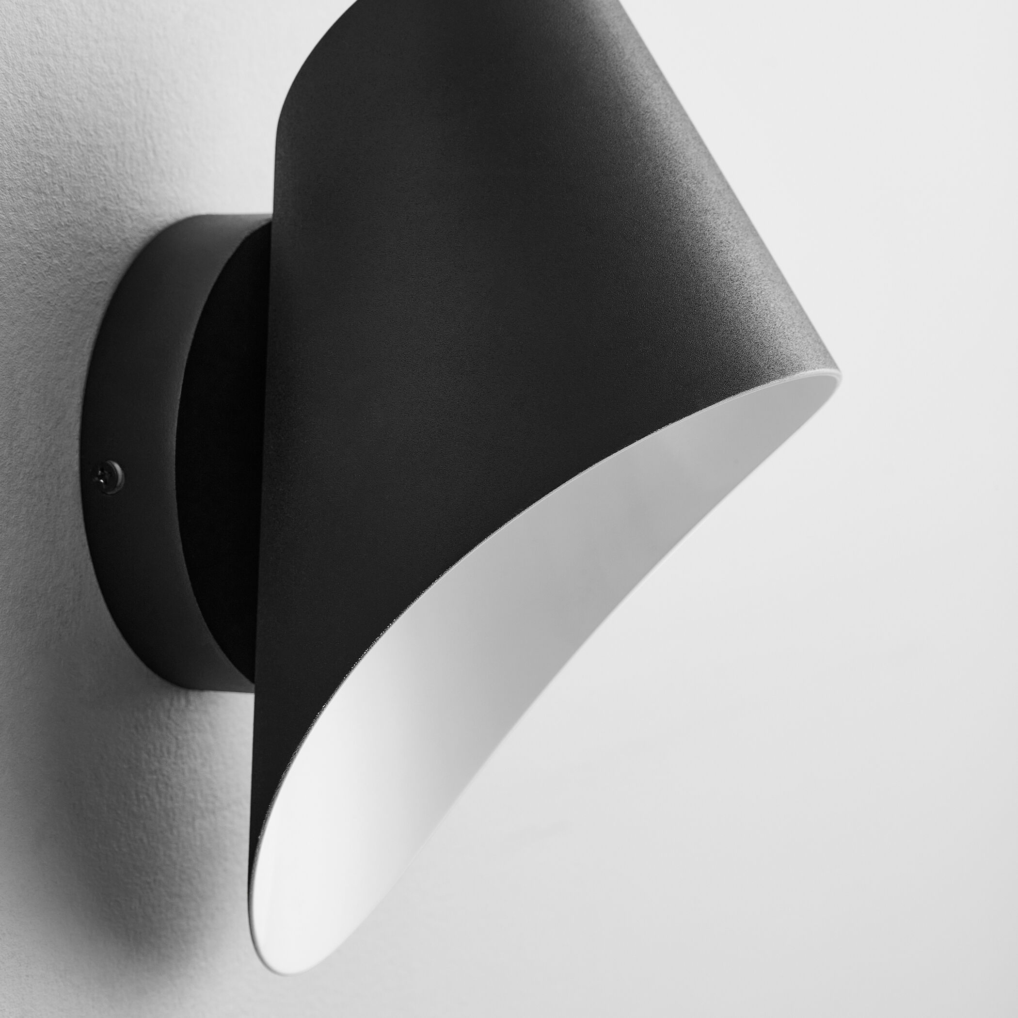Lottie LED 10.25 inch Black Outdoor Sconce