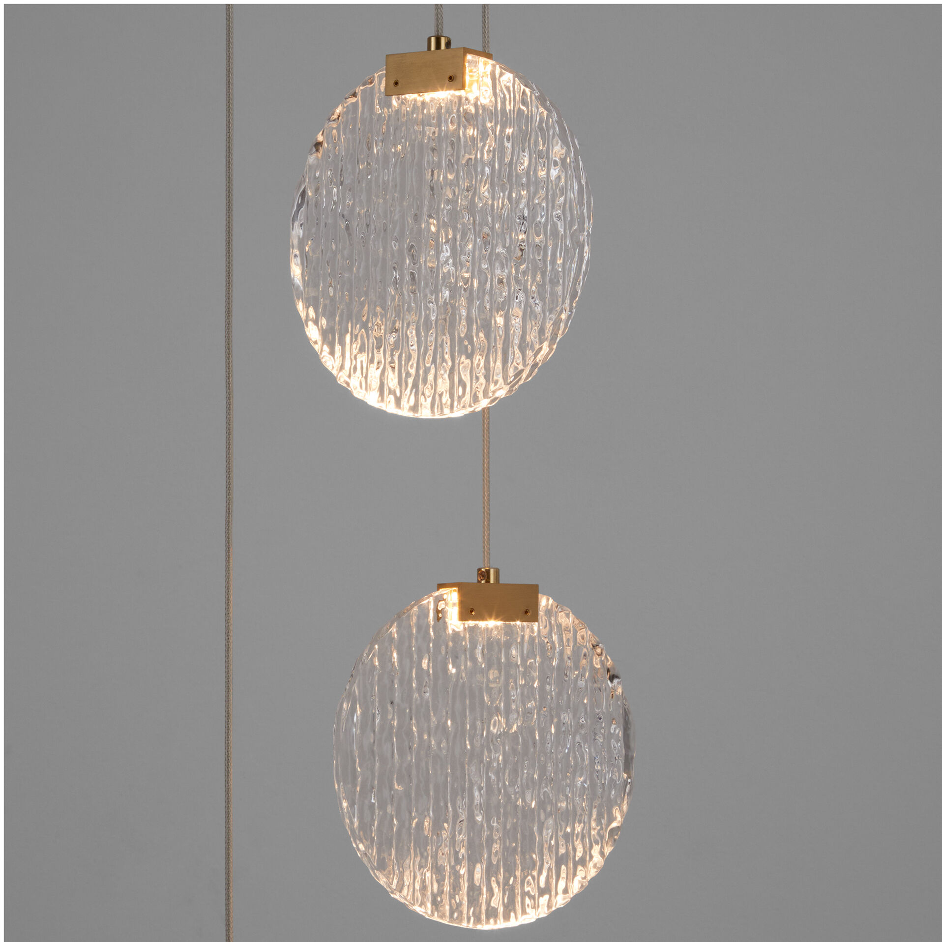 Axiom 3 Light 10 inch Aged Brass Pendant Ceiling Light