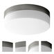 Zuri LED 11 inch Satin Nickel Flush Mount Ceiling Light