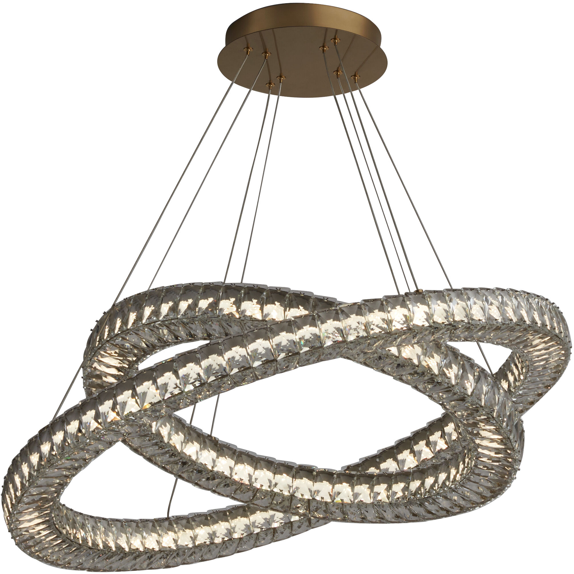 Elan 2 Light 32 inch Aged Brass Pendant Ceiling Light