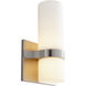Olio 2 Light 7 inch Satin Nickel Sconce Wall Light