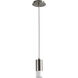 Magneta 1 Light 3 inch Satin Nickel Pendant Ceiling Light