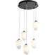 Vivo LED 15.25 inch Black Pendant Ceiling Light