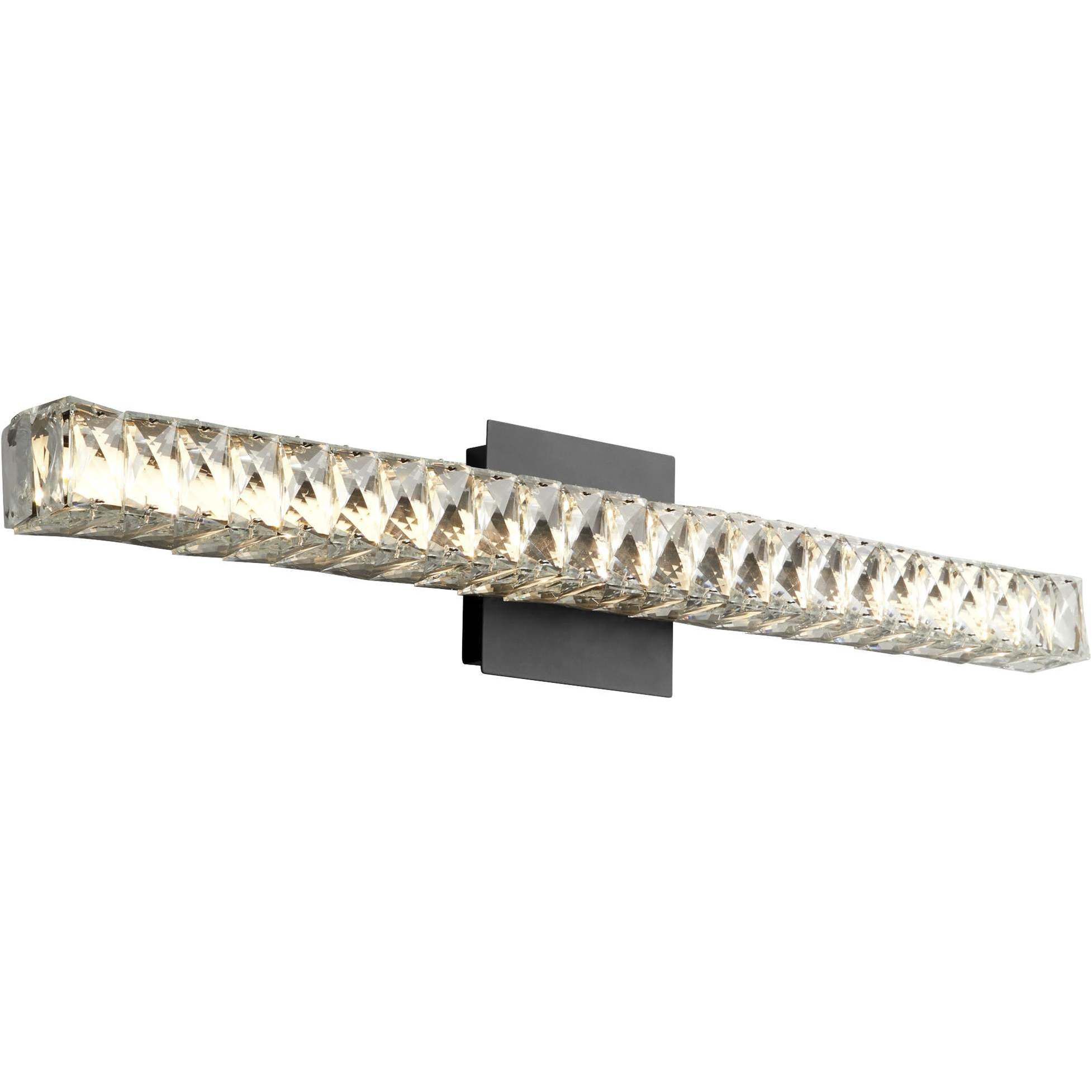 elan 2 Light 30 inch Black Vanity Light Wall Light